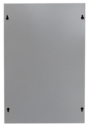 Почтовый ящик КП-5 (Контур) с полной задней стенкой 5-секционный для подъездов серого цвета с замками (590x380x190 мм)